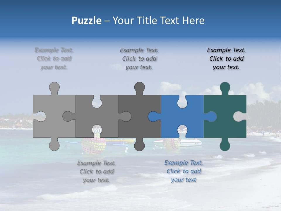 Thailand Palm Travel PowerPoint Template