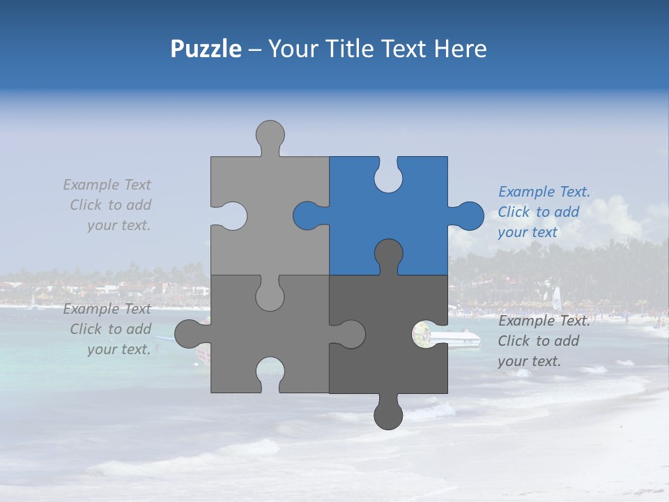 Thailand Palm Travel PowerPoint Template