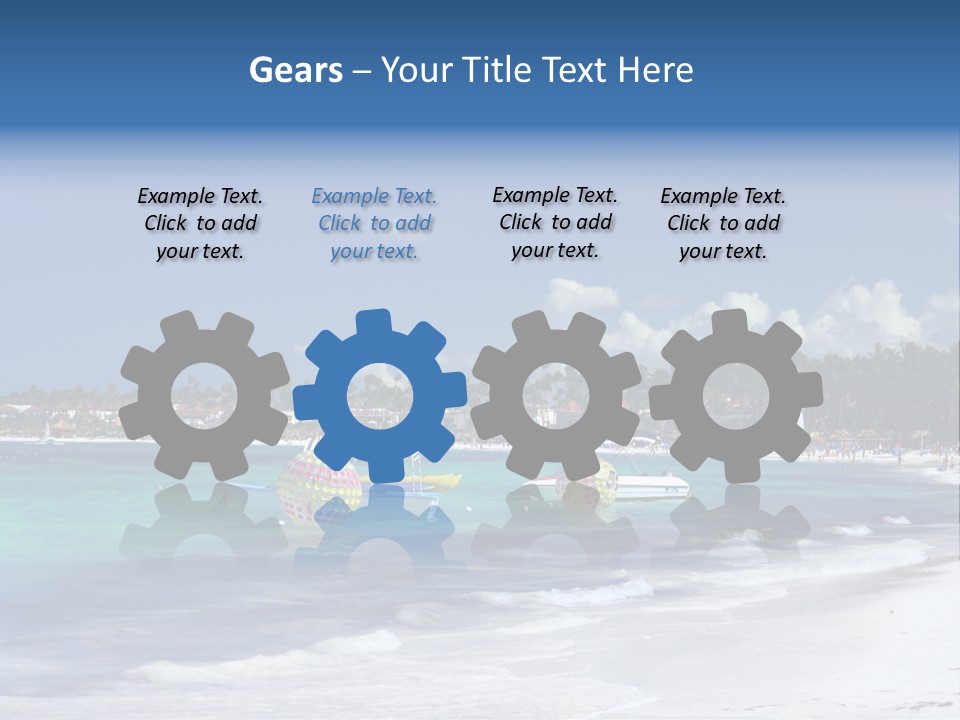 Thailand Palm Travel PowerPoint Template