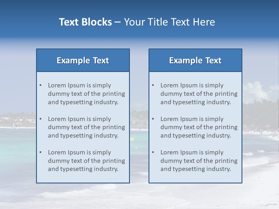 Thailand Palm Travel PowerPoint Template