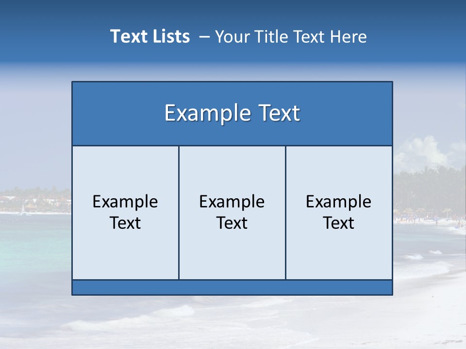 Thailand Palm Travel PowerPoint Template