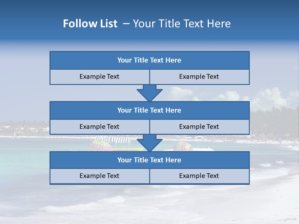 Thailand Palm Travel PowerPoint Template