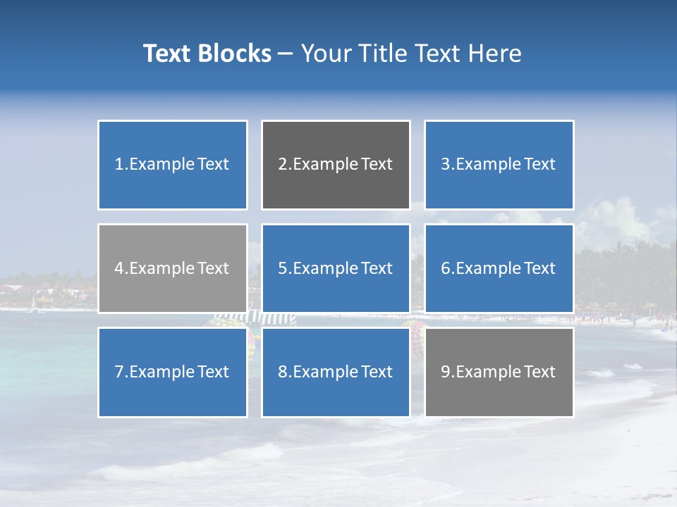 Thailand Palm Travel PowerPoint Template
