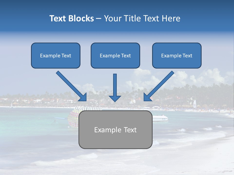 Thailand Palm Travel PowerPoint Template