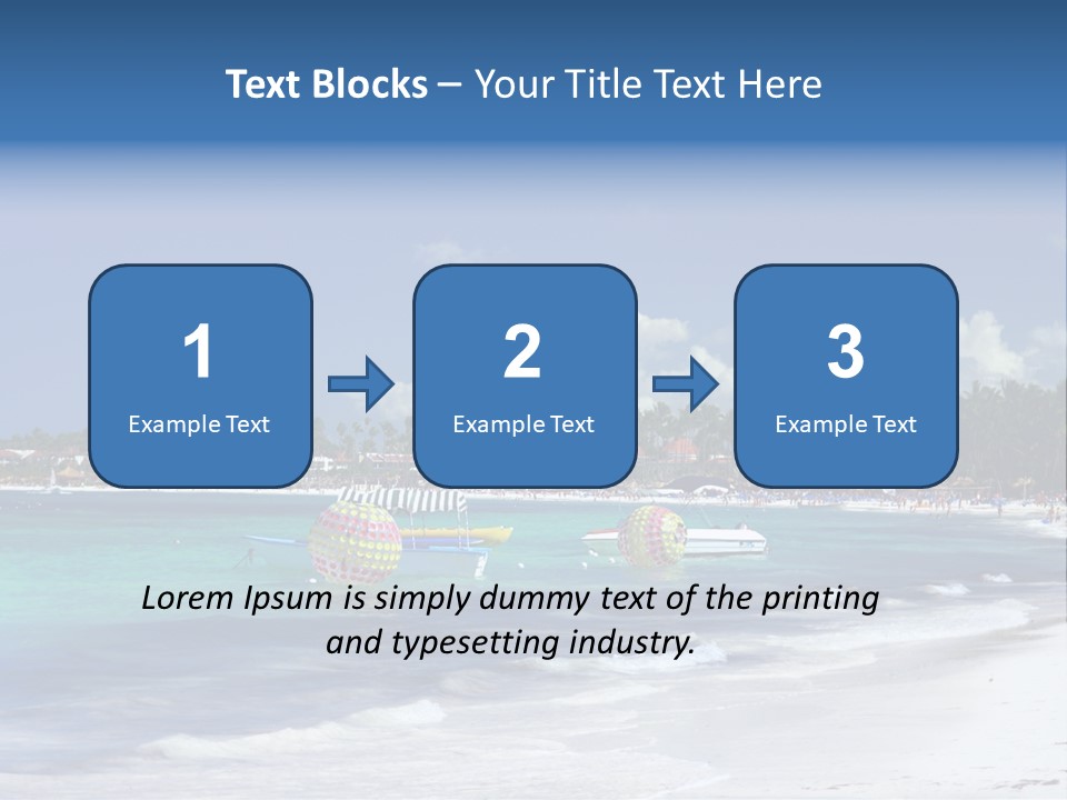 Thailand Palm Travel PowerPoint Template