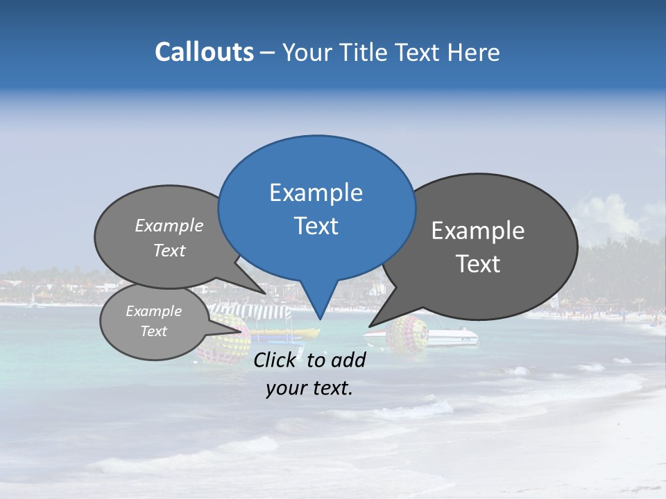 Thailand Palm Travel PowerPoint Template