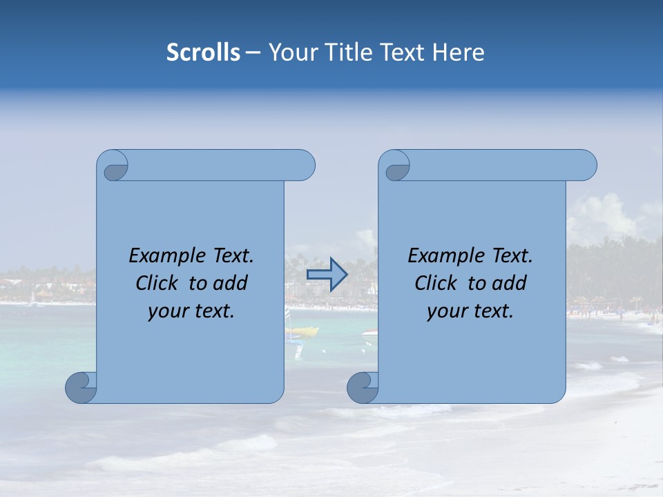 Thailand Palm Travel PowerPoint Template
