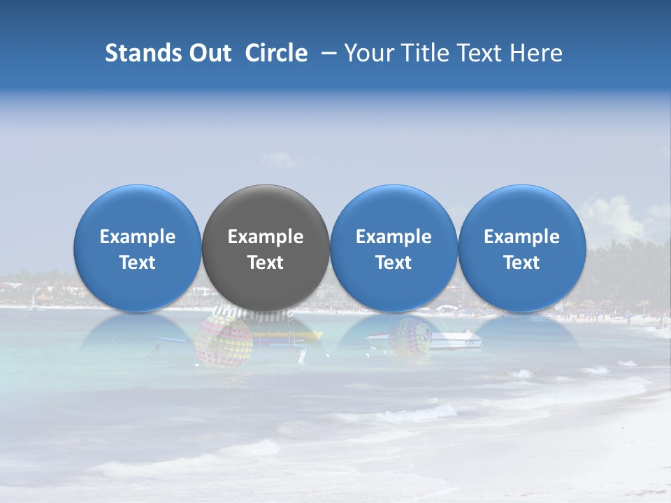 Thailand Palm Travel PowerPoint Template