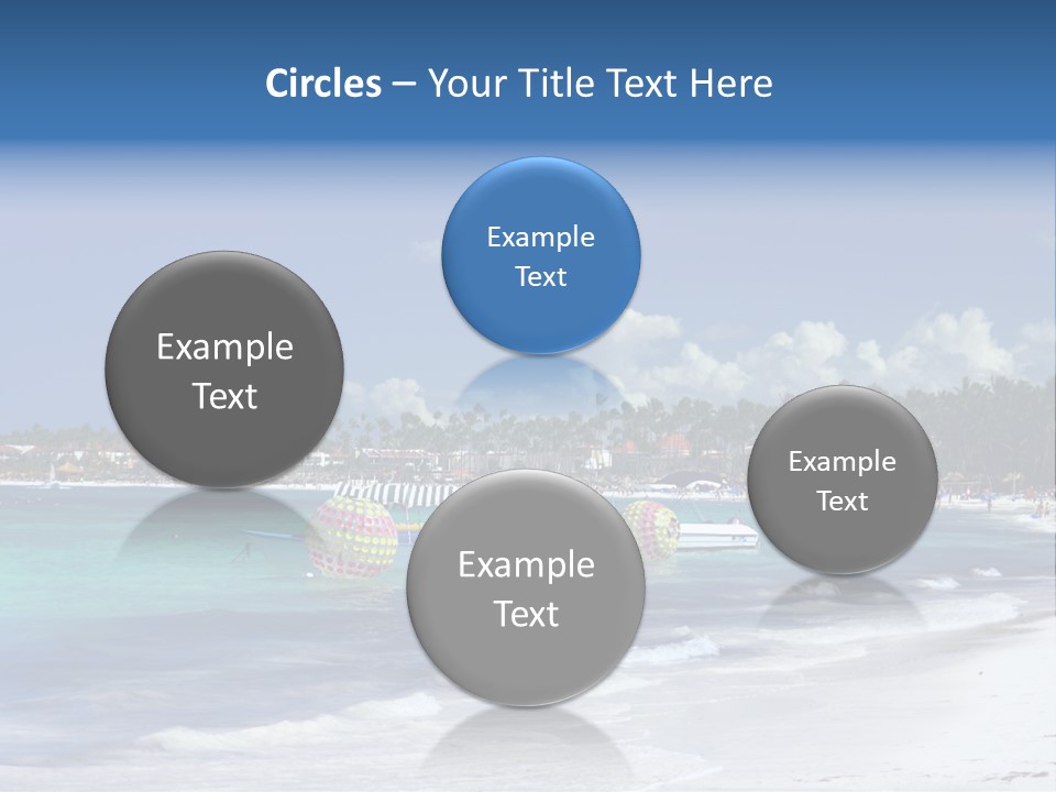 Thailand Palm Travel PowerPoint Template