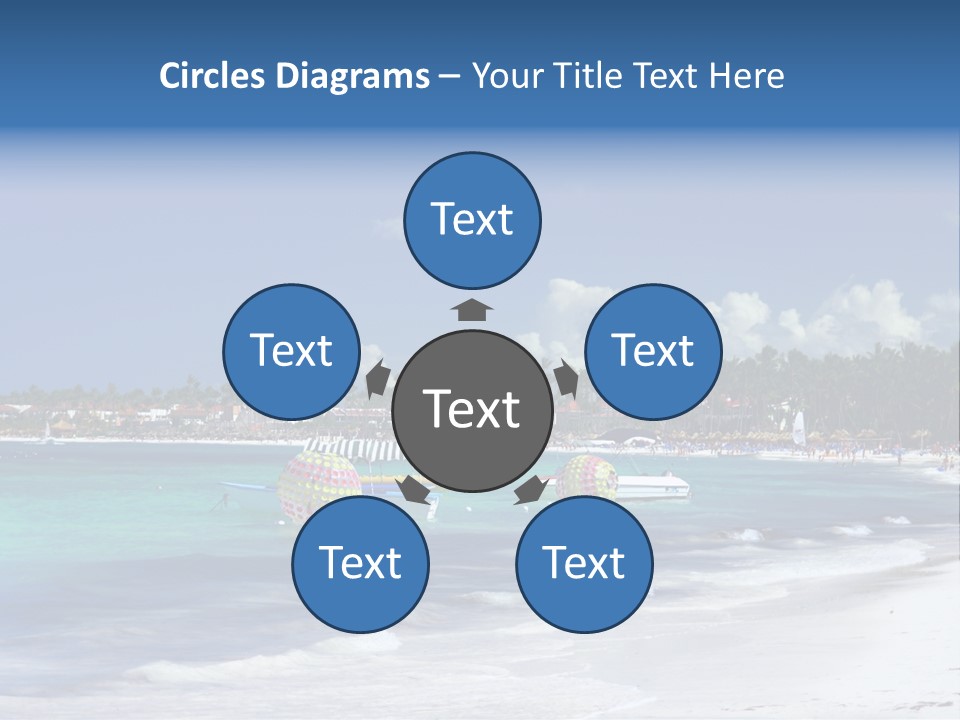 Thailand Palm Travel PowerPoint Template