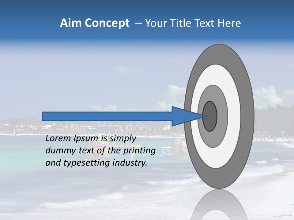 Thailand Palm Travel PowerPoint Template