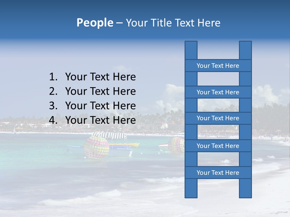 Thailand Palm Travel PowerPoint Template