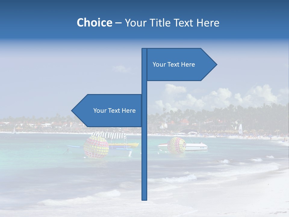 Thailand Palm Travel PowerPoint Template
