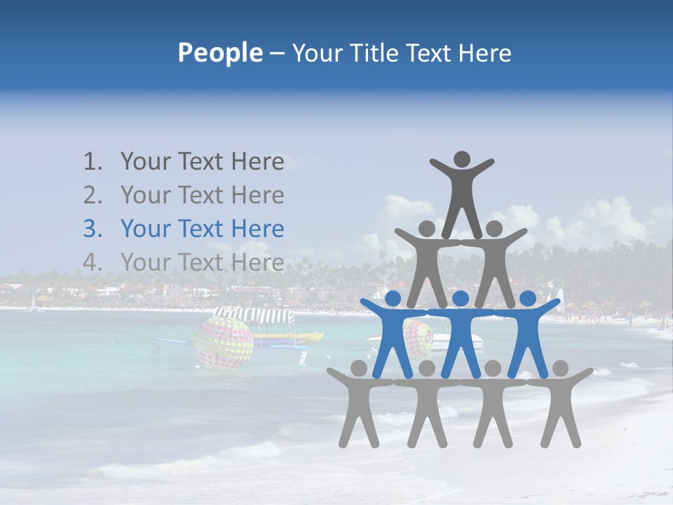 Thailand Palm Travel PowerPoint Template