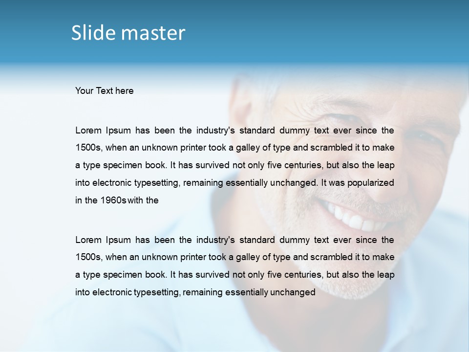 Baby Bloom Woman PowerPoint Template