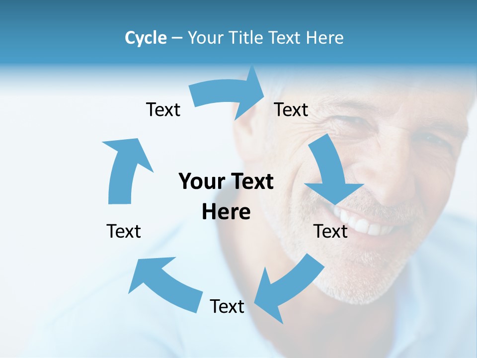 Baby Bloom Woman PowerPoint Template