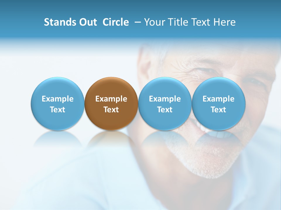 Baby Bloom Woman PowerPoint Template