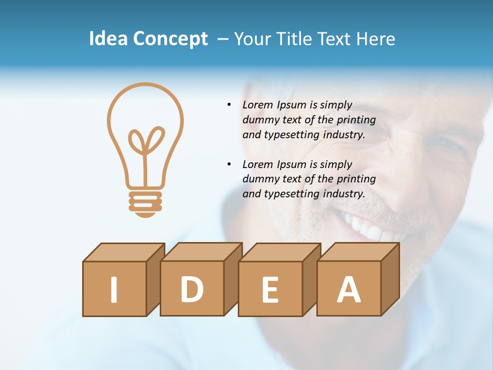 Baby Bloom Woman PowerPoint Template