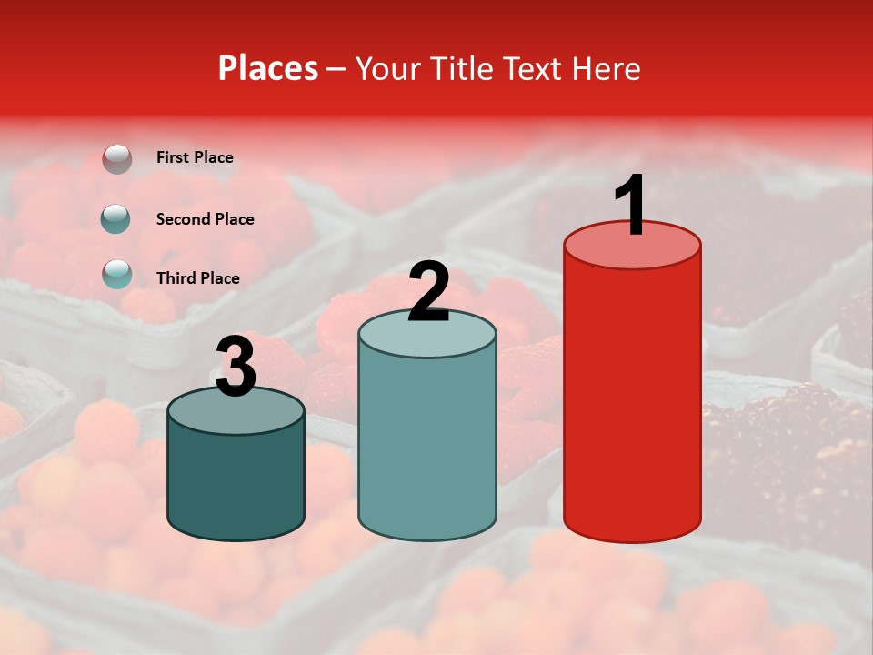 Assorted Farmer Organic PowerPoint Template