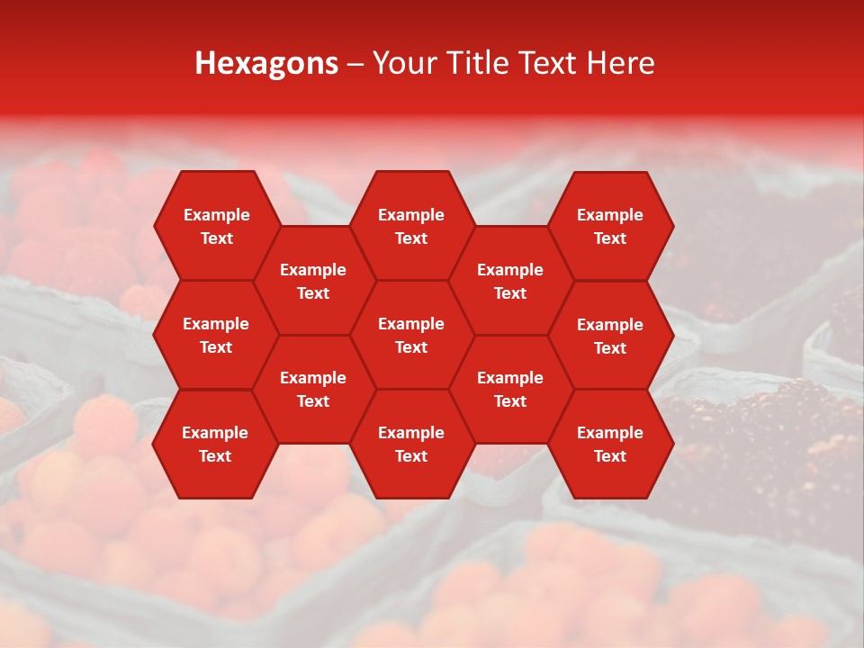 Assorted Farmer Organic PowerPoint Template