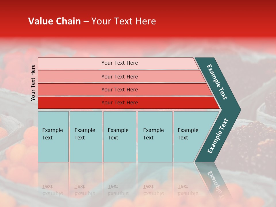 Assorted Farmer Organic PowerPoint Template