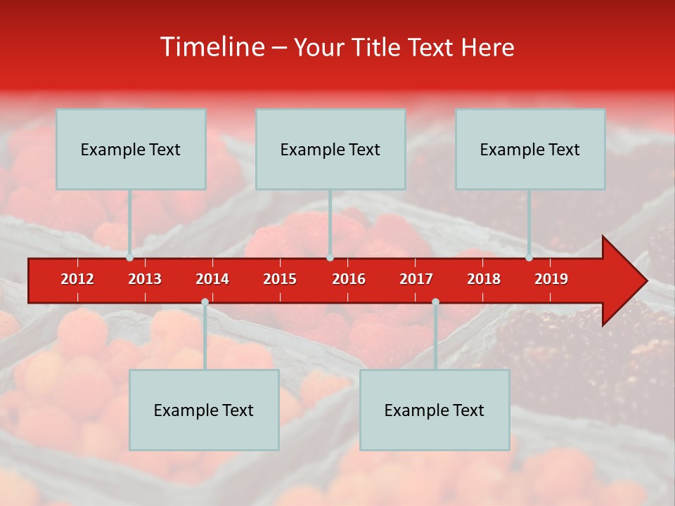 Assorted Farmer Organic PowerPoint Template