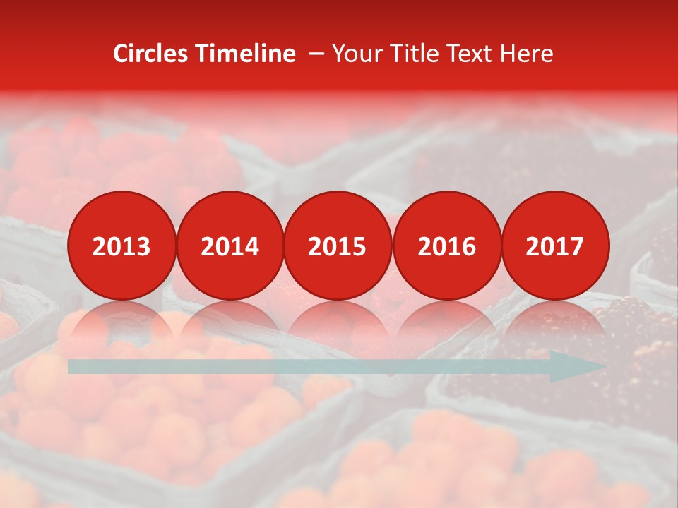 Assorted Farmer Organic PowerPoint Template