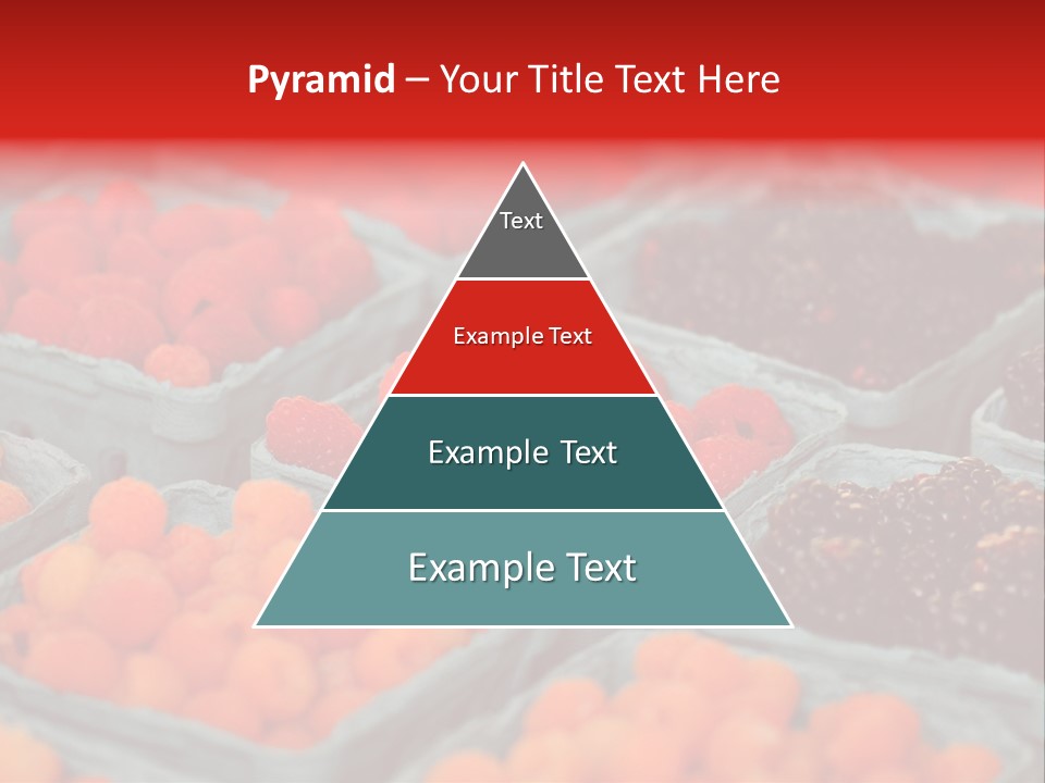 Assorted Farmer Organic PowerPoint Template