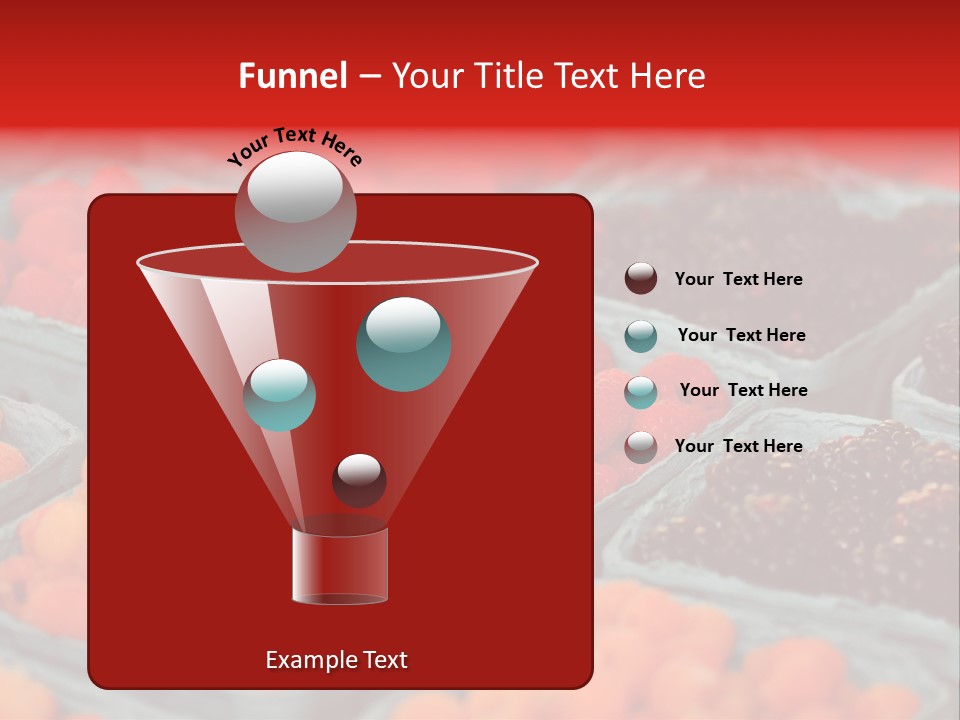 Assorted Farmer Organic PowerPoint Template