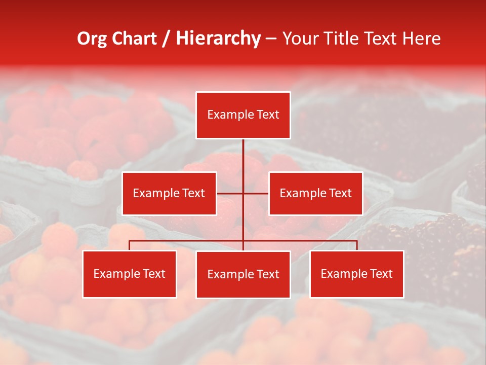 Assorted Farmer Organic PowerPoint Template