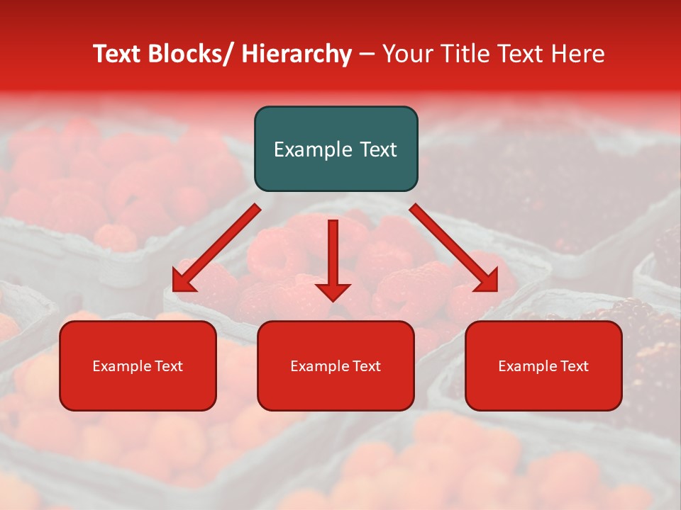 Assorted Farmer Organic PowerPoint Template