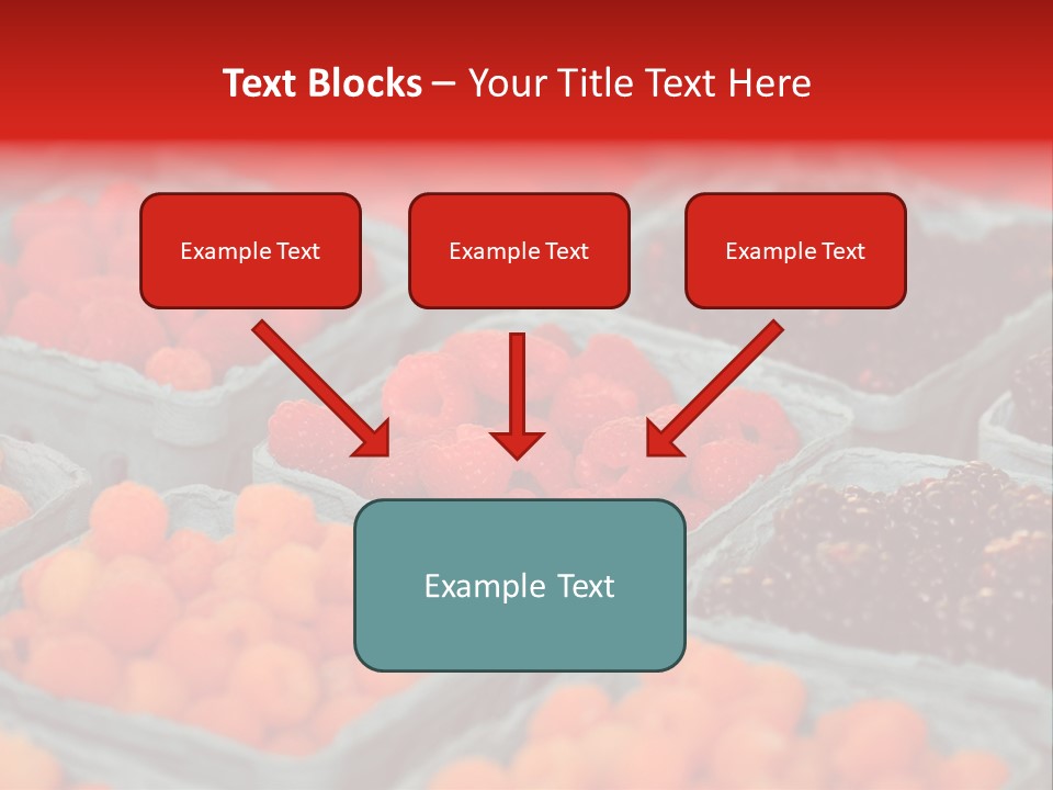 Assorted Farmer Organic PowerPoint Template