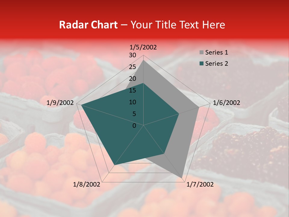 Assorted Farmer Organic PowerPoint Template