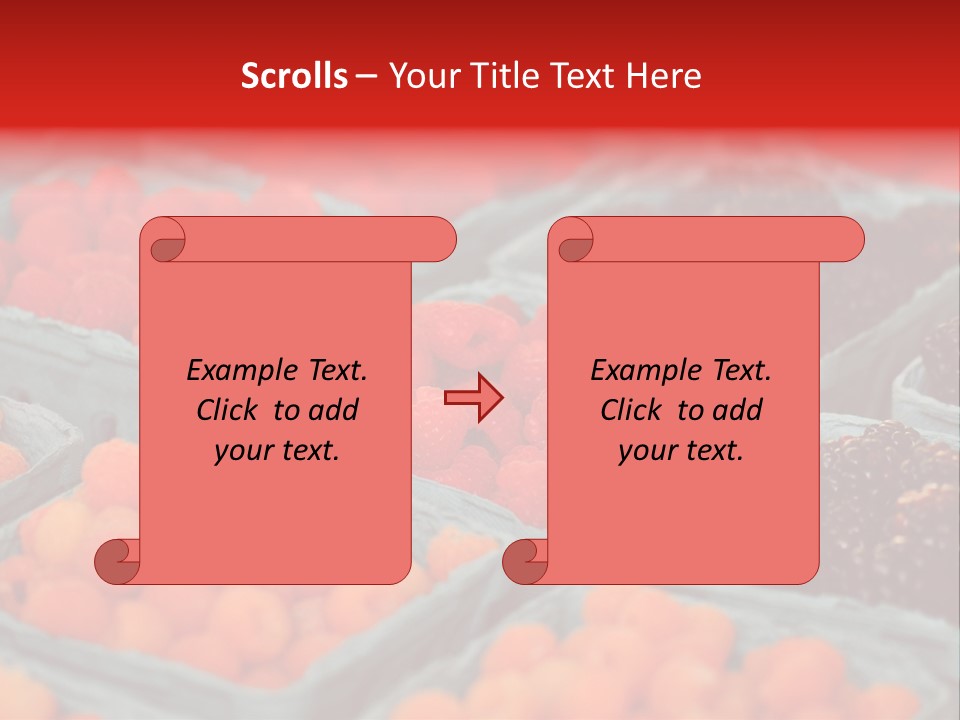Assorted Farmer Organic PowerPoint Template