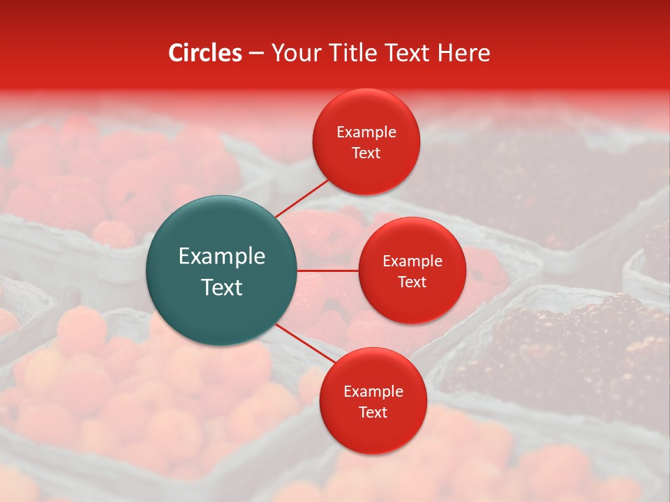 Assorted Farmer Organic PowerPoint Template