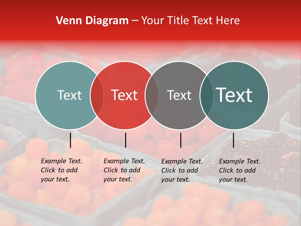 Assorted Farmer Organic PowerPoint Template