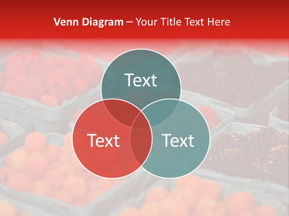 Assorted Farmer Organic PowerPoint Template