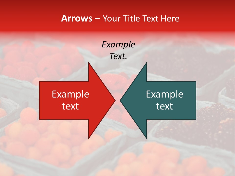 Assorted Farmer Organic PowerPoint Template