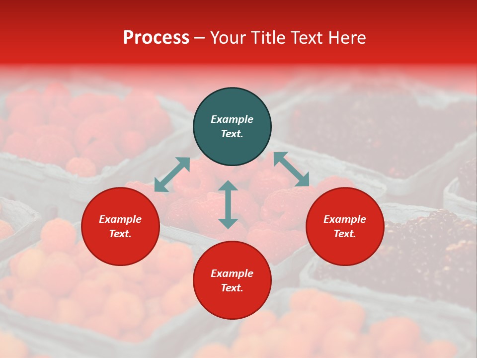 Assorted Farmer Organic PowerPoint Template