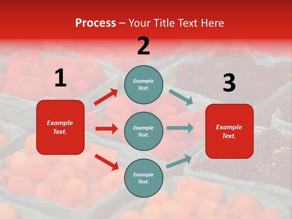 Assorted Farmer Organic PowerPoint Template