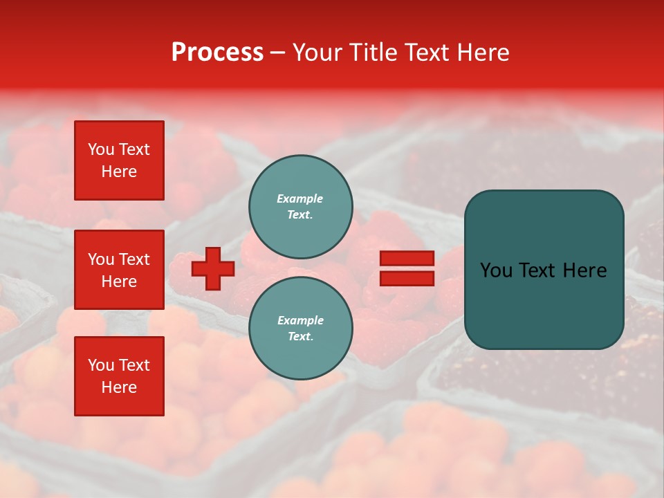Assorted Farmer Organic PowerPoint Template