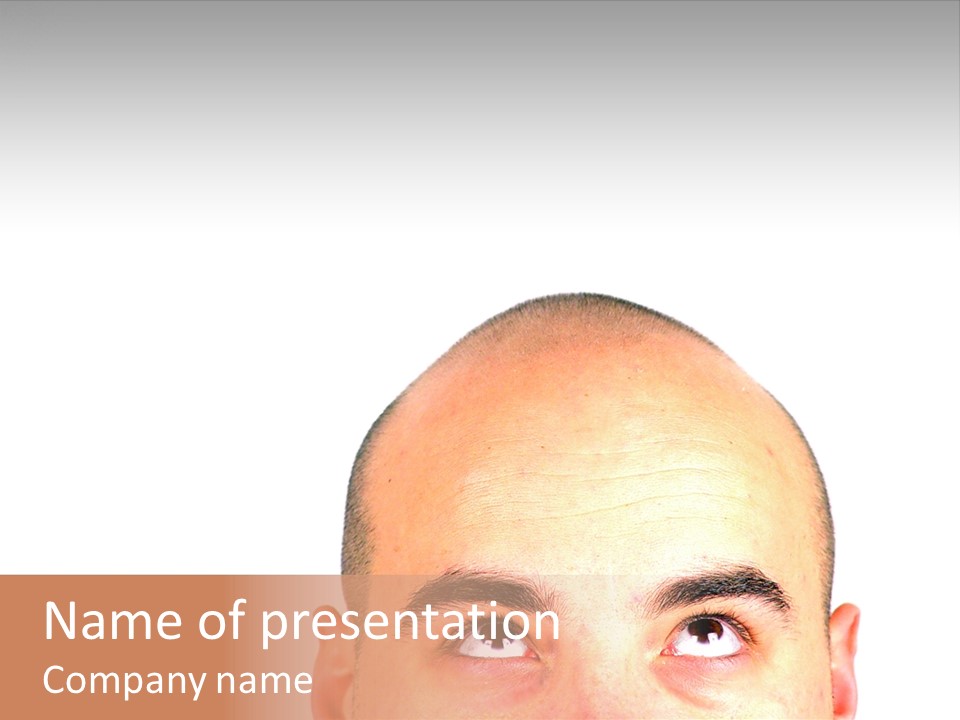 Bald Look Corporation PowerPoint Template