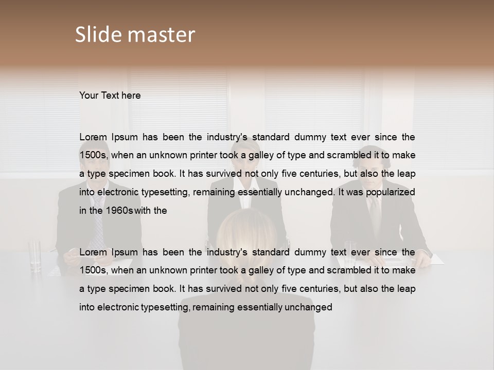 Symmetry Business One PowerPoint Template