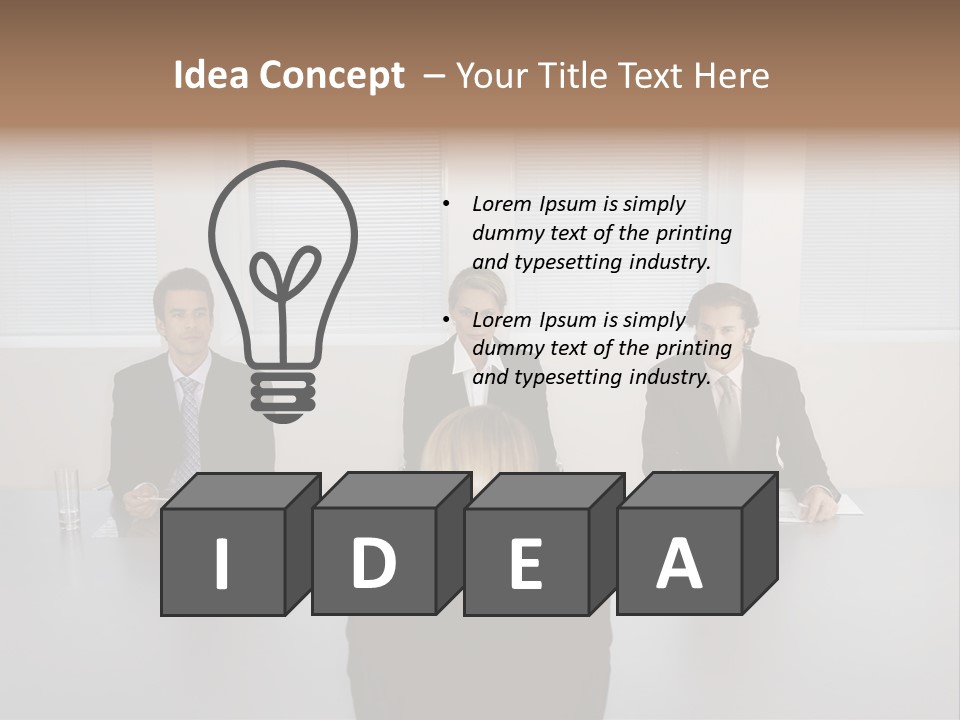 Symmetry Business One PowerPoint Template