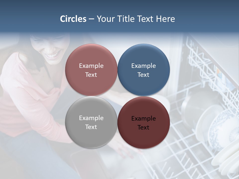 Nude Silhouette Pose PowerPoint Template