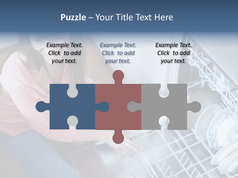 Nude Silhouette Pose PowerPoint Template