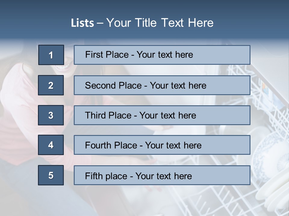 Nude Silhouette Pose PowerPoint Template