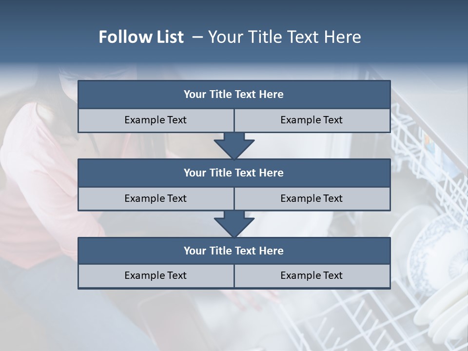 Nude Silhouette Pose PowerPoint Template