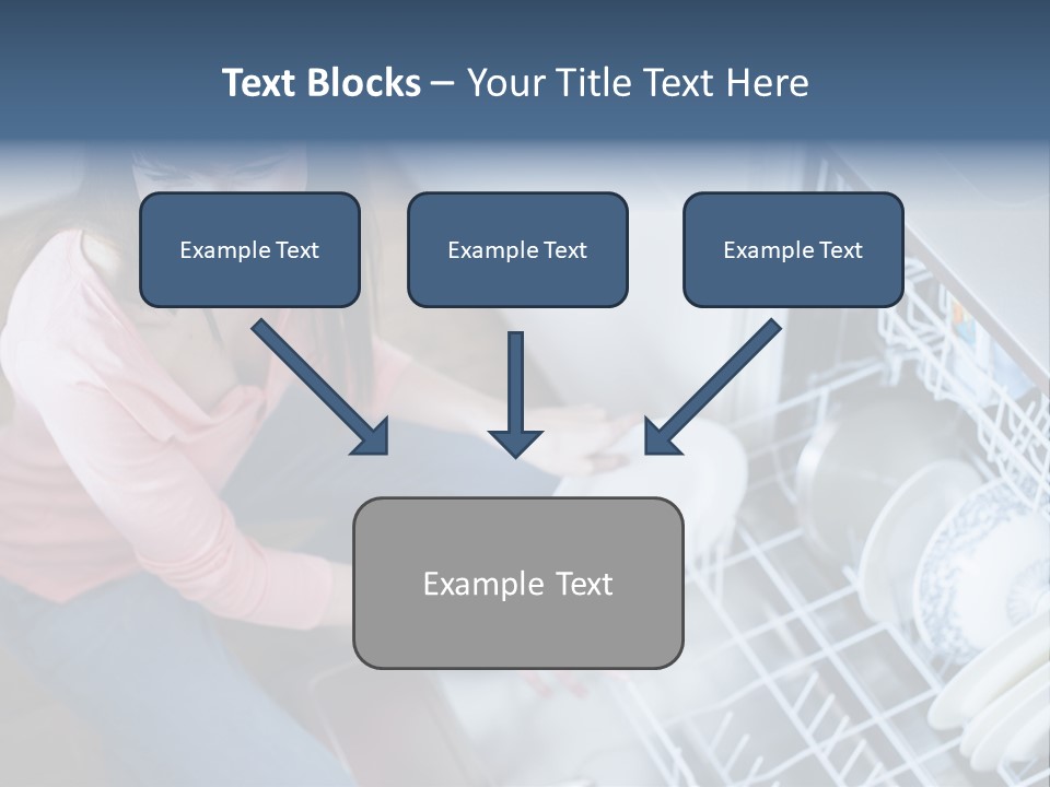 Nude Silhouette Pose PowerPoint Template