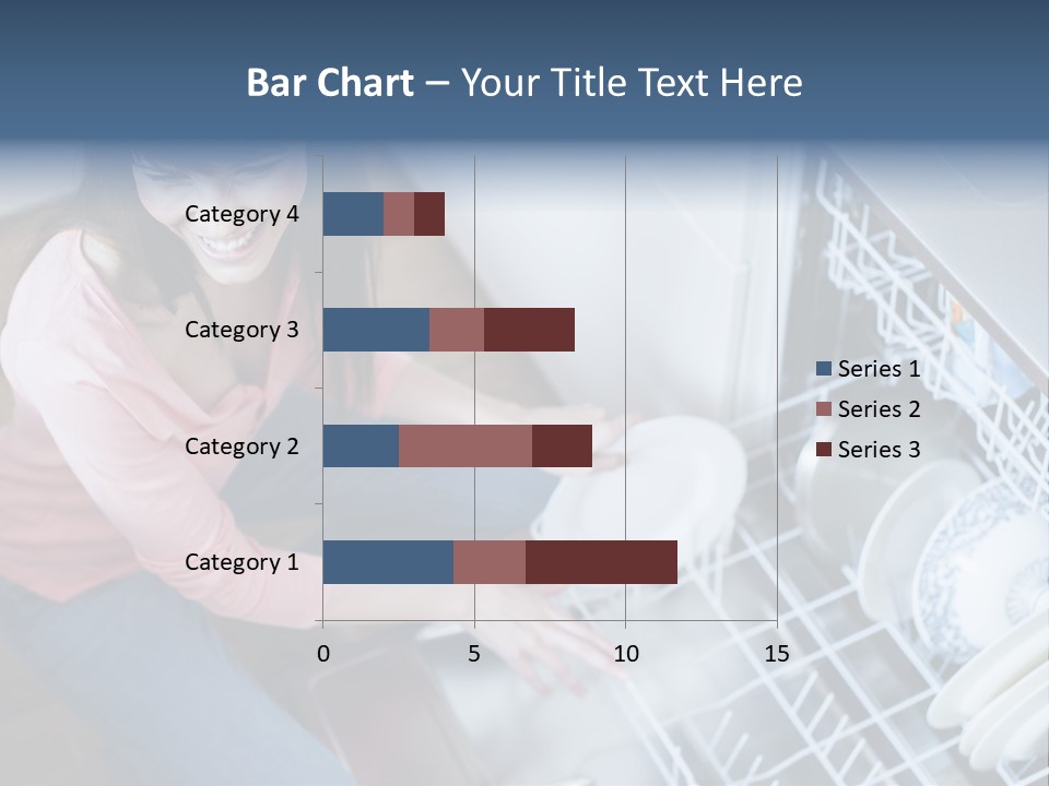 Nude Silhouette Pose PowerPoint Template